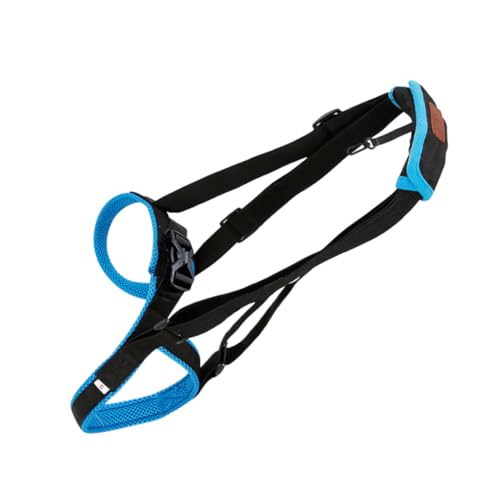Kisangel Pet Stützband für Große Hunde XL Verstellbares Hilfsgeschirr zur Unterstützung und Rehabilitation bei Verletzten Behinderten oder Älteren Hunden Material rutschfest und Langlebig von Kisangel