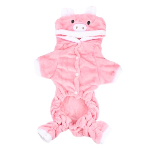 Kisangel Pet Wintermantel für Kleine Hunde Wärmender Weicher Hundepulli im Süßen Schweinedesign Gemütliche Hundebekleidung Bequem und Leicht für Kalte Jahreszeiten XXL Kisangel Pet Wintermantel für Kleine Hunde Wärmender Weicher Hundepulli im Süßen Schweinedesign Gemütliche Hundebekleidung Bequem und Leicht für Kalte Jahreszeiten XXL von Kisangel