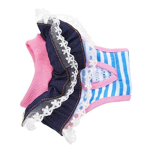 Kisangel Lace Princess Pet Menstruationshose - Hunde-periodenhose Welpenhose Wiederverwendbare Hundewindel Bequeme Baumwolle Perfekt Für Ihr Haustier Kisangel Lace Princess Pet Menstruationshose - Hunde-periodenhose Welpenhose Wiederverwendbare Hundewindel Bequeme Baumwolle Perfekt Für Ihr Haustier von Kisangel