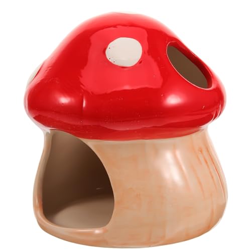 Kisangel Keramik Haus Für Hamster Robustes Material Privater Rückzugsort Schlafqualität Verbessern Für Hamster Meerschweinchen Und Andere Kleintiere von Kisangel