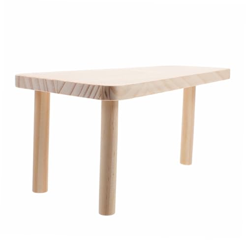 Kisangel Holz Hamster Klettern Plattform Spielzeug Für Pet Spielzeug Für Hamster Meerschweinchen Chinchilla von Kisangel