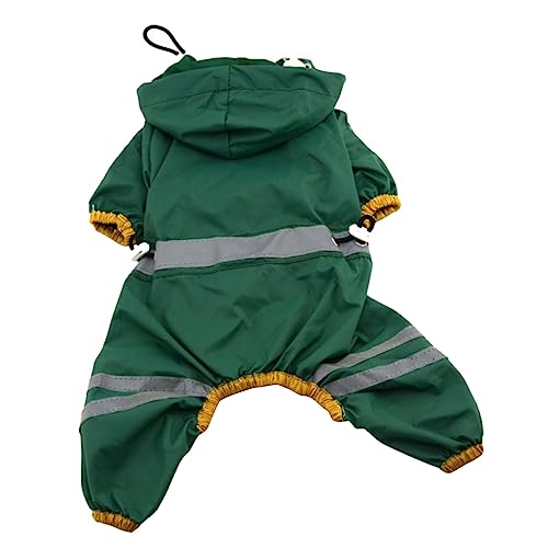 Kisangel reflektierendes Band Hunderegenmantel Haustier Regen Slicker Poncho Regenjacke Regenmantel für Haustiere Hunde-Regen-Hoodie mit Kapuze Jacke mit Hut Regenstiefel Kisangel reflektierendes Band Hunderegenmantel Haustier Regen Slicker Poncho Regenjacke Regenmantel für Haustiere Hunde-Regen-Hoodie mit Kapuze Jacke mit Hut Regenstiefel von Kisangel