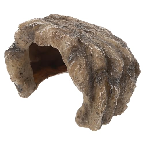 Kisangel Reptilien Versteck Höhle aus Resin Natürliche Felsenform Terrarium Dekoration mit Sonnenplattform Sicherer Rückzugsort für Schildkröten Eidechsen Frösche und Kleine Schlangen Kisangel Reptilien Versteck Höhle aus Resin Natürliche Felsenform Terrarium Dekoration mit Sonnenplattform Sicherer Rückzugsort für Schildkröten Eidechsen Frösche und Kleine Schlangen von Kisangel