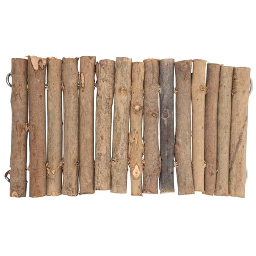 Kisangel Holz Reptil Terrarium Tank Reptil Plattform Hideout Cave Pet Lizard Shelter von Kisangel