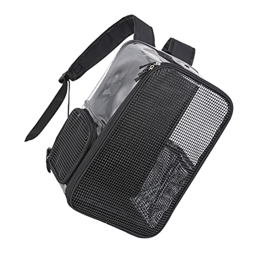 Kisangel Katzentragetasche Haustier-reiserucksack Atmungsaktiver Haustier-Rucksack Umhängetasche Für Den Außenbereich Oxford-Stoff Für Katzen Kisangel Katzentragetasche Haustier-reiserucksack Atmungsaktiver Haustier-Rucksack Umhängetasche Für Den Außenbereich Oxford-Stoff Für Katzen von Kisangel