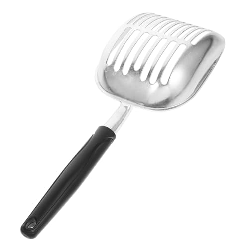Kisangel Pet Litter Scoop Metall Katzenstreu-Schaufel Mit Komfortablem Griff Für Von Katzenstreu Einfach Zu Reinigen Lagern Für Sauberes Katzenklo von Kisangel