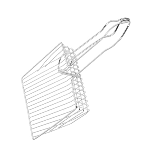 Kisangel Schaufel für Katzenstreu Wurf e für Katzen integrierte Schaufel Katzenstreu cat Litter Shovel katzenstreu schippe Abfallschaufel aus Metall Katze Sandschaufel Rostfreier Stahl Kisangel Schaufel für Katzenstreu Wurf e für Katzen integrierte Schaufel Katzenstreu cat Litter Shovel katzenstreu schippe Abfallschaufel aus Metall Katze Sandschaufel Rostfreier Stahl von Kisangel