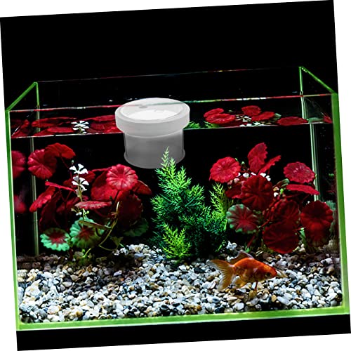 Kisangel Schwimmende Fischzucht Isolationsbox mit Öffnungsdeckel Kleines Aquarium Aufzuchtbecken Langlebig und Transparent für Babyfische und Laich Saugnäpfe Einfach zu Entfernen von Kisangel
