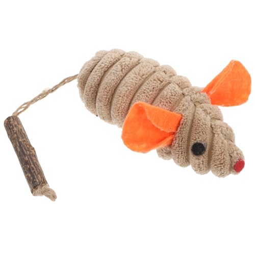 Kisangel Handgemachtes Mausspielzeug Knirschende Mäuse Für Katzen Zahnungshilfe Interaktives Spiel Weiches Sisal-kätzchenspielzeug Kisangel Handgemachtes Mausspielzeug Knirschende Mäuse Für Katzen Zahnungshilfe Interaktives Spiel Weiches Sisal-kätzchenspielzeug von Kisangel