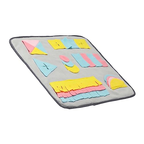 Kisangel Sniffmatte für Welpen Intelligentes Futterversteckspiel Fördert Geruchssinn Energieverbrauch und Gewichtsreduktion Kreatives zur Beschäftigung und für Hunde Kisangel Sniffmatte für Welpen Intelligentes Futterversteckspiel Fördert Geruchssinn Energieverbrauch und Gewichtsreduktion Kreatives zur Beschäftigung und für Hunde von Kisangel