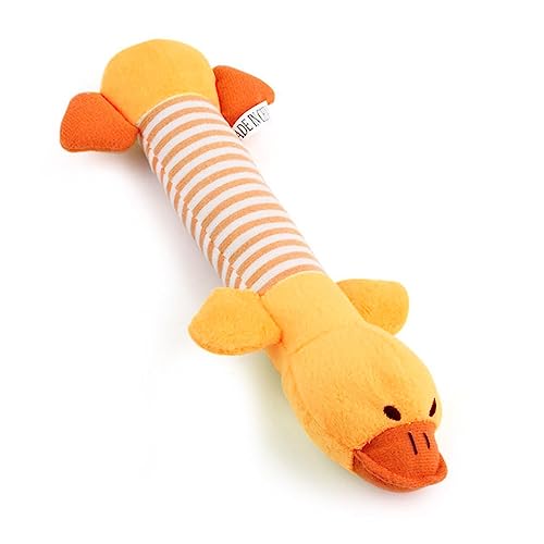 Kisangel Quietschendes Hundespielzeug Plüsch-kauspielzeug Für Hunde Quietschendes Hundespielzeug Für Neue Hunde Spielzeug Für Haustiere Welpen Quietschspielzeug Apportierspielzeug 25 cm von Kisangel