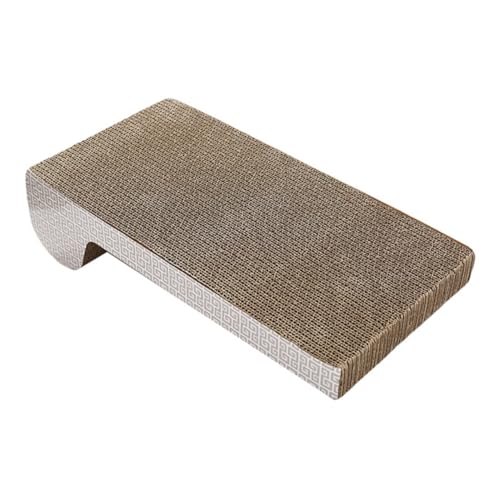 Kisangel Umweltfreundliches Katzenteller- -kratzbrett Wellpappe-katzenspielzeug P-förmiges Kratzpad Kisangel Umweltfreundliches Katzenteller- -kratzbrett Wellpappe-katzenspielzeug P-förmiges Kratzpad von Kisangel