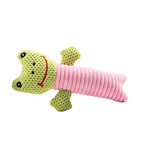 Kisangel Spielzeug für Welpen interaktives Spielzeug tiermotive Tiermuster Stitch+Kuscheltier Soft Toy Fun Toy spielzeuge Spielzeug für kauende Hunde Spielzeug für Hunde Bissfest Plüschtier von Kisangel