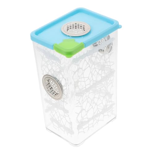 Kisangel Springspinne Aufzuchtbox Transparentes Terrarium Für Spinnen Und Kleine Reptilien Einfache Beobachtung Und Pflege Für Zucht Und Haltung Geeignet Für Und Erfahrene von Kisangel
