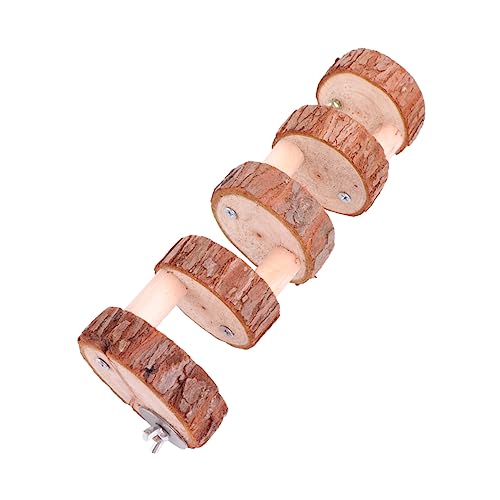 Kisangel Holz Papagei Sprungbrett 5 Treppen Hamster Klettern Leiter Für Tiere Spielzeug Kisangel Holz Papagei Sprungbrett 5 Treppen Hamster Klettern Leiter Für Tiere Spielzeug von Kisangel