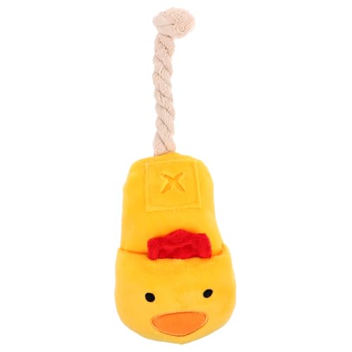 Kisangel Squeaky Dog Toy Beißfestes Kauspielzeug Schuhform für Interaktive Zahnreinigung und Beschäftigung für Kleine Mittlere und Große Hunde Macht Sicher und Unterhaltsam von Kisangel