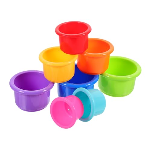 Kisangel 8 Stück Stapelbecher Zur Bereicherung Für Hasen Zum Nisten Von Spielzeug Futterversteck Futterhalter Hasen-stapelbecher Stapelbecher Kisangel 8 Stück Stapelbecher Zur Bereicherung Für Hasen Zum Nisten Von Spielzeug Futterversteck Futterhalter Hasen-stapelbecher Stapelbecher von Kisangel