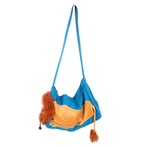 Kisangel Tragetasche für Katzen Tragetasche für Hunde und Haustiere Freihändige Tragetasche Faltbare Schultertasche Aus Canvas für Haustiere Bequem für Katzen und Hunde von Kisangel