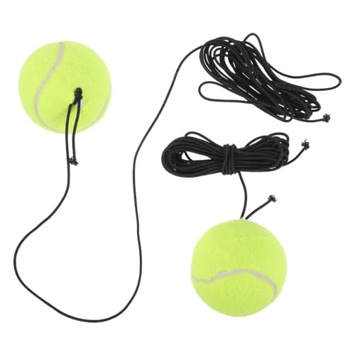 Kisangel 2stücke Tennisbälle Für Hundetrainingsgeräte Gummibälle Als Kleine Tennisbälle Für Erwachsene Multifunktionale Tennis-übungsbälle Für Training Und Spiel von Kisangel