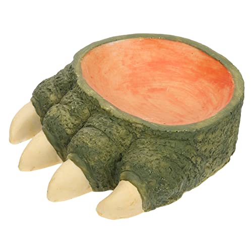 Kisangel Terrarium Futter und Wasserschüssel für Reptilien Futterschale mit Krallen Design für Kleine Haustiere Wie Eidechsen und Schildkröten Perfektes Zubehör für Terrarien Kisangel Terrarium Futter und Wasserschüssel für Reptilien Futterschale mit Krallen Design für Kleine Haustiere Wie Eidechsen und Schildkröten Perfektes Zubehör für Terrarien von Kisangel