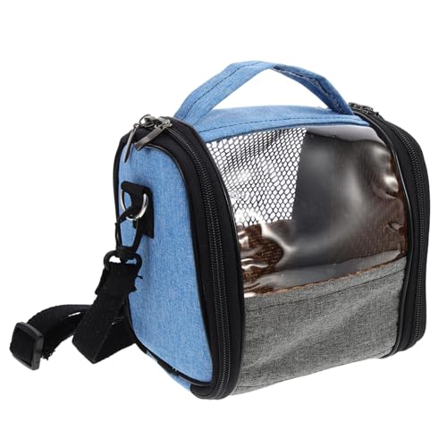 Kisangel Papagei Träger Reise Käfig Vogel Träger Mesh Seite Haustier Vogel Ausgehende Tasche von Kisangel