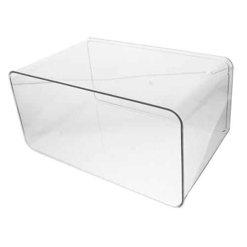Kisangel Tisch Mikro Landschafts Aquarium Schreibtisch Aquarium Kunststoff Fischschale Mini Reptilienkäfig Dekorative Fischschale Kunststoff Schildkrötenbecken von Kisangel