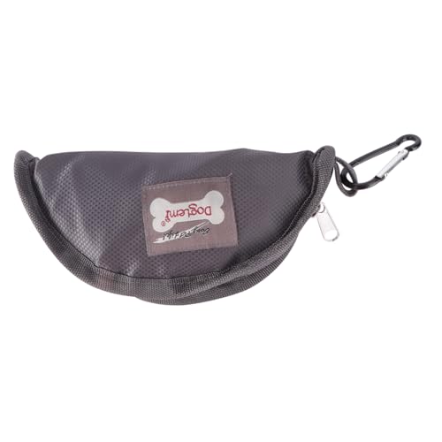 Kisangel Tragbare Hundeschale Futterspender Haustier Hundenäpfe Essen Faltbar Camping Hundefutter Hundenapf Schüssel Welpe Wandern Hündchen Outdoor-wassernapf Für Hunde Grey von Kisangel