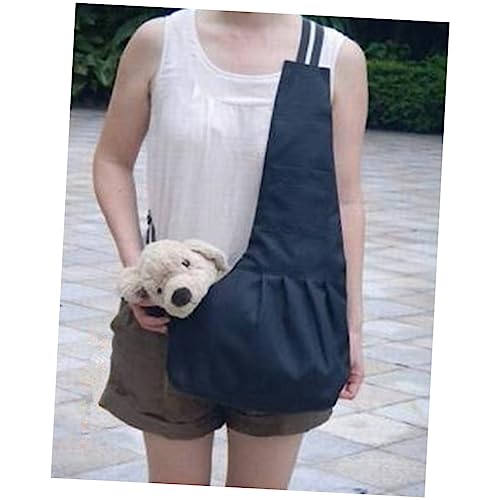 Kisangel Tragetasche für Haustiere Sling-Bag-Haustiertasche mit Einer Schulter Welpentragetasche für kleine Hunde waschbare Verstellbarer Schultergurt Reisetasche Umhängetasche tragbar Hase von Kisangel