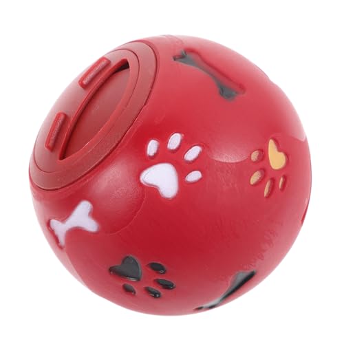 Kisangel Leckereien Im Spiel Kleiner Roter Hundespielzeug Ball Mit Duft Leckerlispender Für Interaktive Fütterung Sicheres Und Langlebiges Material Für Kleine Bis Mittelgroße Hunde Kisangel Leckereien Im Spiel Kleiner Roter Hundespielzeug Ball Mit Duft Leckerlispender Für Interaktive Fütterung Sicheres Und Langlebiges Material Für Kleine Bis Mittelgroße Hunde von Kisangel