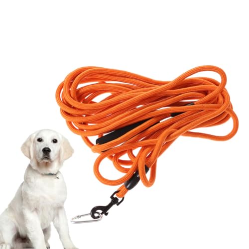 Kisangel Zugseil für Haustiere Zuggurt für Hunde 10 M Länge 10 Mm Breite Orange für Das Hundetraining Kisangel Zugseil für Haustiere Zuggurt für Hunde 10 M Länge 10 Mm Breite Orange für Das Hundetraining von Kisangel