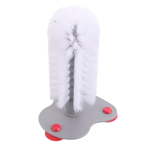 Kisangel Turtle Back Brush mit Saugnapf Weiche Borsten für Sanfte Reinigung von Schildkrötenpanzer und Bauch Multifunktional als Becherreiniger Geeignet für Terrarien und Reptilienbedarf von Kisangel