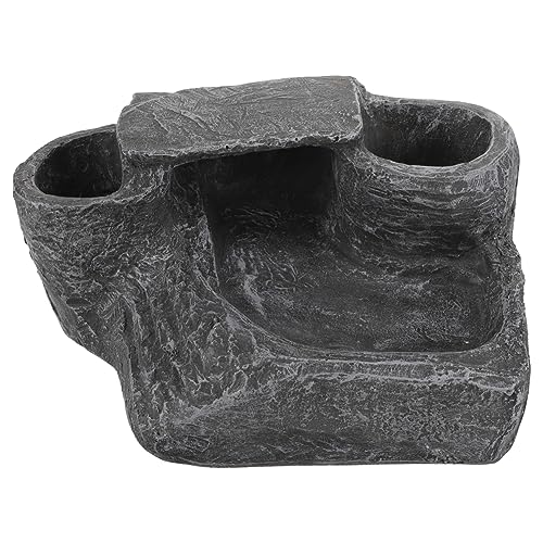 Kisangel Dekorative Sonnenplattform Für Schildkrötenbecken – Harzmaterial Farbecht Mehrzweck-spielbereich Für Reptilien von Kisangel