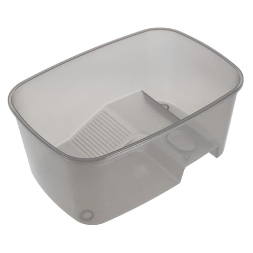 Kisangel Turtle Tank mit Sonnenplattform Transparenter Kunststoff Schildkrötenhabitat mit Rampe für Kleine Reptilien und Krustentiere Einfach zu Reinigen Großem Volumen von Kisangel