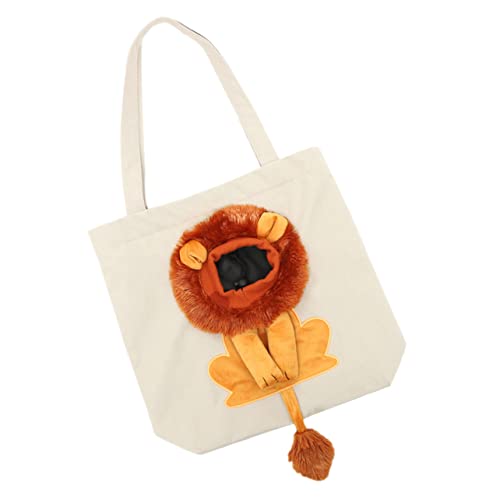 Kisangel Haustier-Katzen-Tasche Hundetragetasche Canvas-Tragetasche Katzen-reisetragetasche Outdoor-katzentrage von Kisangel