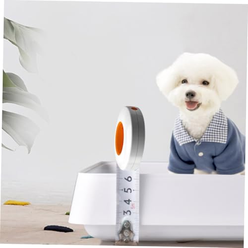 Kisangel Verdicktes Welpentoilette Tablett mit Hohem Spritzschutzsicheres Hundetoilette Zubehör Kleines Haustier Töpfchentraining Tablett Langlebig und Leicht zu Reinigen von Kisangel