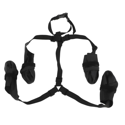 Kisangel Verstellbare wasserdichte Hundeschuhe mit Rutschfester Gummisohle Atmungsaktives Mesh Pfotenschutz für Kleine und Mittelgroße Hunde für Winter Schnee und Outdoor Aktivitäten Kisangel Verstellbare wasserdichte Hundeschuhe mit Rutschfester Gummisohle Atmungsaktives Mesh Pfotenschutz für Kleine und Mittelgroße Hunde für Winter Schnee und Outdoor Aktivitäten von Kisangel