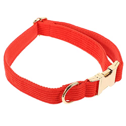 Kisangel Verstellbares Hundehalsband Metallverschluss Stilvolles Halsband für Kleine und Große Hunde Geeignet für Jeden von Partys bis Alltag von Kisangel