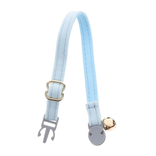 Kisangel Verstellbares Katzenhalsband Mit Glöckchen Und Namensschild Verstellbare Stoffhalsbänder Mit Sicherheitsschnalle Abreiß Für Und Kätzchen Kisangel Verstellbares Katzenhalsband Mit Glöckchen Und Namensschild Verstellbare Stoffhalsbänder Mit Sicherheitsschnalle Abreiß Für Und Kätzchen von Kisangel