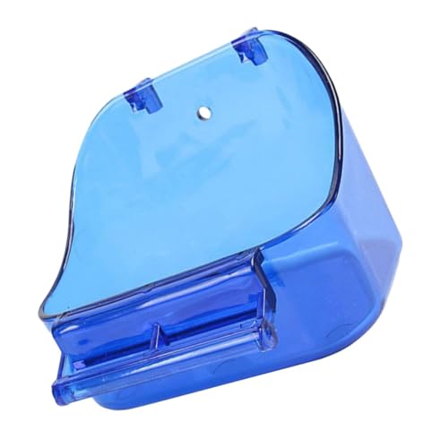 Kisangel Vogelbadewanne, Papageien-duschbox, Badewanne, Behälter, Käfig, Zubehör Für Kleine, Mittelgroße Sittiche, Reinigungsmittel, Blau Kisangel Vogelbadewanne, Papageien-duschbox, Badewanne, Behälter, Käfig, Zubehör Für Kleine, Mittelgroße Sittiche, Reinigungsmittel, Blau von Kisangel