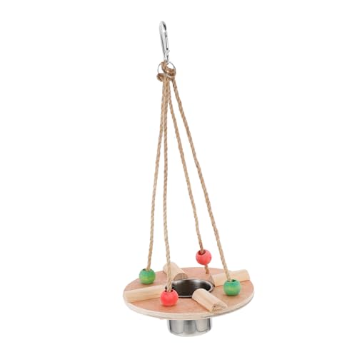 Kisangel Vogelschaukel Futterbecher Spielständer Vögel Papageien Hängetablett Papageien Futternapf Kolibri Futter Huhn Papageien Futterbecher Vogelfutterstation Obsthalter Kisangel Vogelschaukel Futterbecher Spielständer Vögel Papageien Hängetablett Papageien Futternapf Kolibri Futter Huhn Papageien Futterbecher Vogelfutterstation Obsthalter von Kisangel