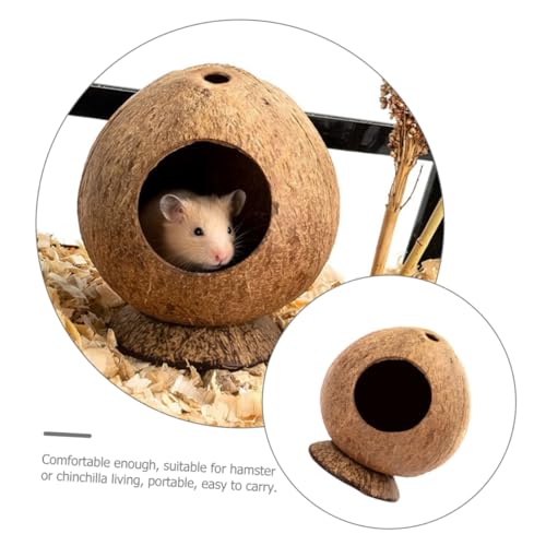 Kisangel Warmes Hamsternest aus Weichem Material Gemütliches Kaninchen und Kleintierhaus Geeignet als Haustiernest und Kuschelhöhle für Zwerghamster und Kleine Nagetiere von Kisangel