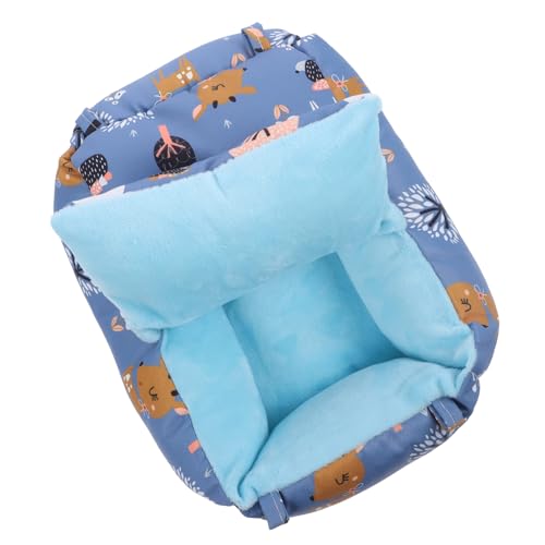 Kisangel Guinea Pig Bett Warmes Schlafnest Für Kleintiere Gemütliche Kuschelhöhle Für Meerschweinchen Und Ratten Niedliches Design Für Sichere Ruheplätze von Kisangel
