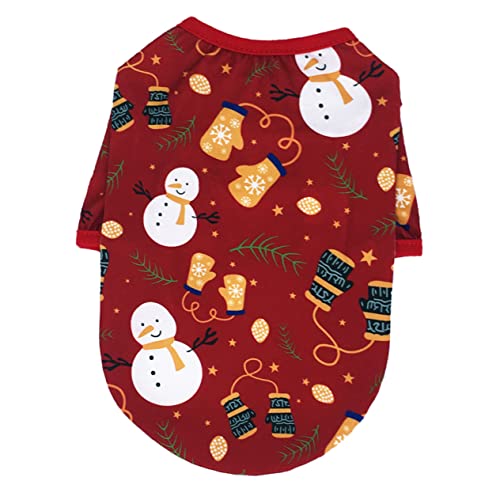 Kisangel Weihnachtliches Hundekostüm für Haustiere Niedlicher Schneemann Pullover aus Hochwertigem Warmem Material für Hunde und Katzen für Partys und Feiertage Xs Kisangel Weihnachtliches Hundekostüm für Haustiere Niedlicher Schneemann Pullover aus Hochwertigem Warmem Material für Hunde und Katzen für Partys und Feiertage Xs von Kisangel