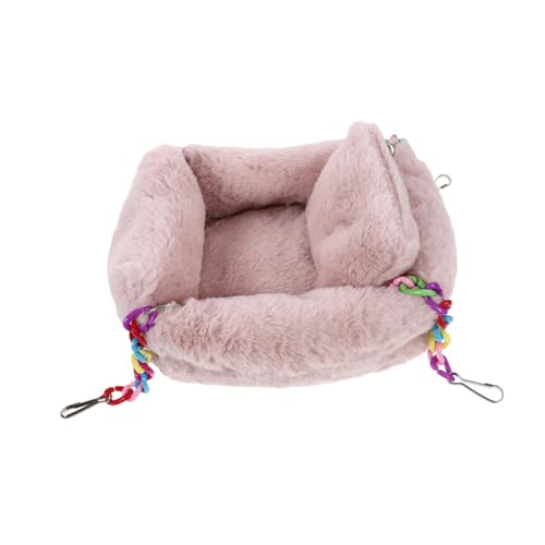 Kisangel Hamsterhängematte Aus Plüsch Hängematte Für Kleintiere Schlafbett Für Meerschweinchen Frettchen Und Hamster Mit Zweilagiger Struktur Befestigbar An Käfigen Warmes Und Gemütliches v Kisangel Hamsterhängematte Aus Plüsch Hängematte Für Kleintiere Schlafbett Für Meerschweinchen Frettchen Und Hamster Mit Zweilagiger Struktur Befestigbar An Käfigen Warmes Und Gemütliches v von Kisangel