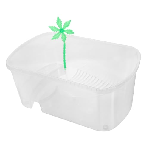 Kisangel Zuchtbecken für Schildkröten Netz Frösche füttern Halter Bausatz Zubehör für Reptilien Tankplattform zum Sonnenbaden Schildkrötenbehälter aus Kunststoff Reptilienraum Plastik Weiß Kisangel Zuchtbecken für Schildkröten Netz Frösche füttern Halter Bausatz Zubehör für Reptilien Tankplattform zum Sonnenbaden Schildkrötenbehälter aus Kunststoff Reptilienraum Plastik Weiß von Kisangel