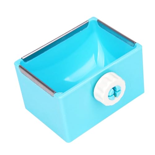 Kisangel katzenfutter Station essensbehälter Haustierfutter Futternapf behälter für Lebensmittel speisebehälter lebensmittelboxen Food containers essenbox Lebensmittel Box Futterbox Blue von Kisangel