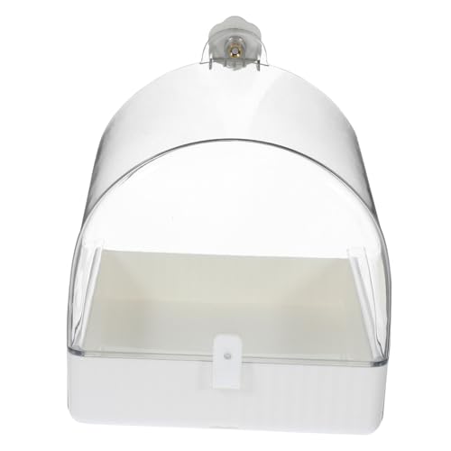 Kisangel Vogelbadewanne Für Käfige Hängende Papageien Duschbox Aus Robustem Platzsparend Einfach Zu Reinigen Multifunktional Als Spielzeug Für Wellensittiche Und Andere Vögel von Kisangel