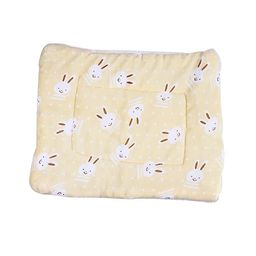 Kisangel Schlafmatte Für Haustiere Mehrjähriges Hundebett Fleece-Design Gelb Größe M Leicht Zu Reinigen Kisangel Schlafmatte Für Haustiere Mehrjähriges Hundebett Fleece-Design Gelb Größe M Leicht Zu Reinigen von Kisangel