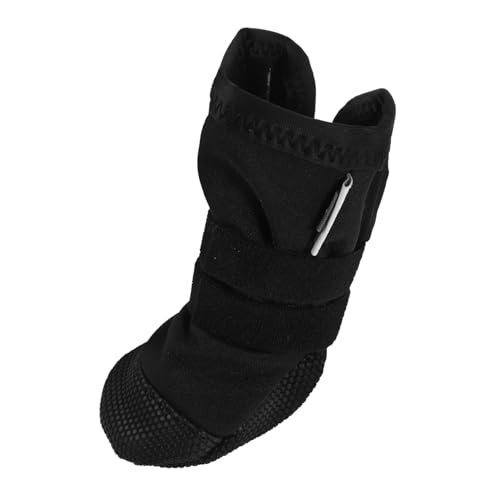 Kisangel wasserdichte Hundepfotenstiefel für Postoperative Wundversorgung rutschfeste Hundeschuhe für Verletzte Pfoten Bequeme und Schützende Pfotenschuhe für Haustiere Schwarz S Kisangel wasserdichte Hundepfotenstiefel für Postoperative Wundversorgung rutschfeste Hundeschuhe für Verletzte Pfoten Bequeme und Schützende Pfotenschuhe für Haustiere Schwarz S von Kisangel
