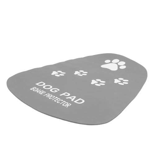 Kisangel wasserdichte rutschfeste Haustiermatte für Outdoor wasseraktivitäten Eva Antirutsch Surfboard Pad für Hunde Wiederverwendbare Reise Kajakmatte Silber von Kisangel